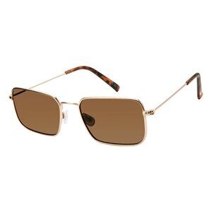 🆕 Juicy Couture Jonnie Sunglasses In Satin Gold with Brown Frames